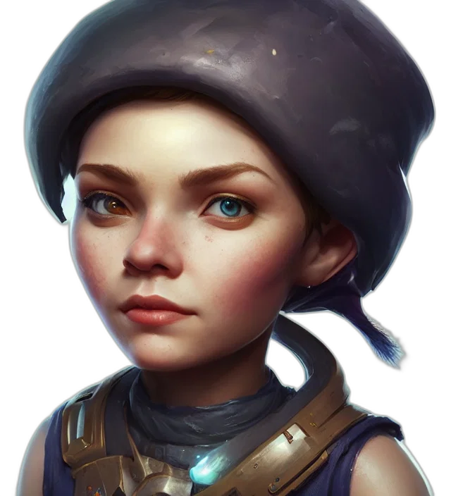 face, hat, crown, weapon transparent PNG cut-out