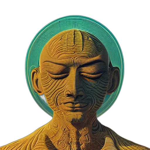 face, mask, staff, crown transparent PNG cut-out