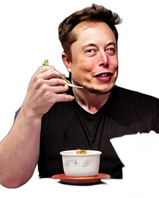 robot, food, face, creature transparent PNG cut-out