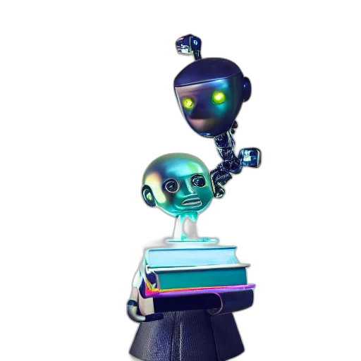 robot, mask, weapon, staff transparent PNG cut-out