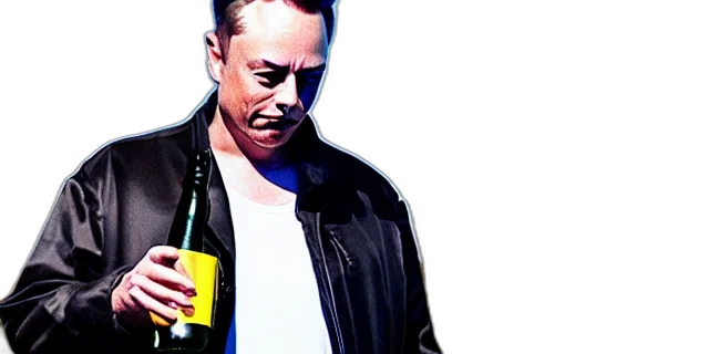 bottle, jacket, photorealistic, concept art transparent PNG cut-out