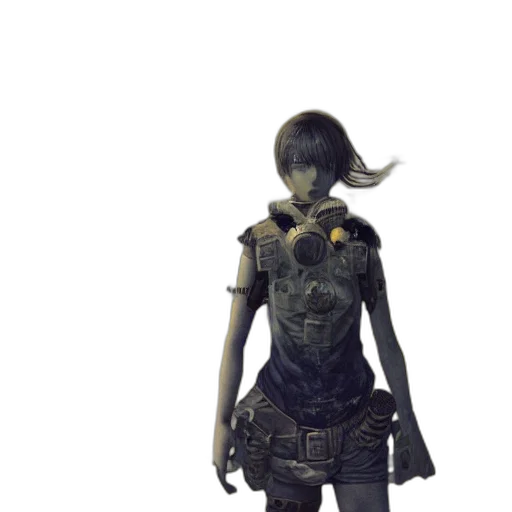 dress, weapon, mask, staff transparent PNG cut-out