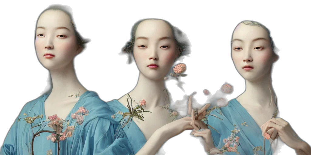 photorealistic, 3d render, oil painting, fantasy art transparent PNG cut-out