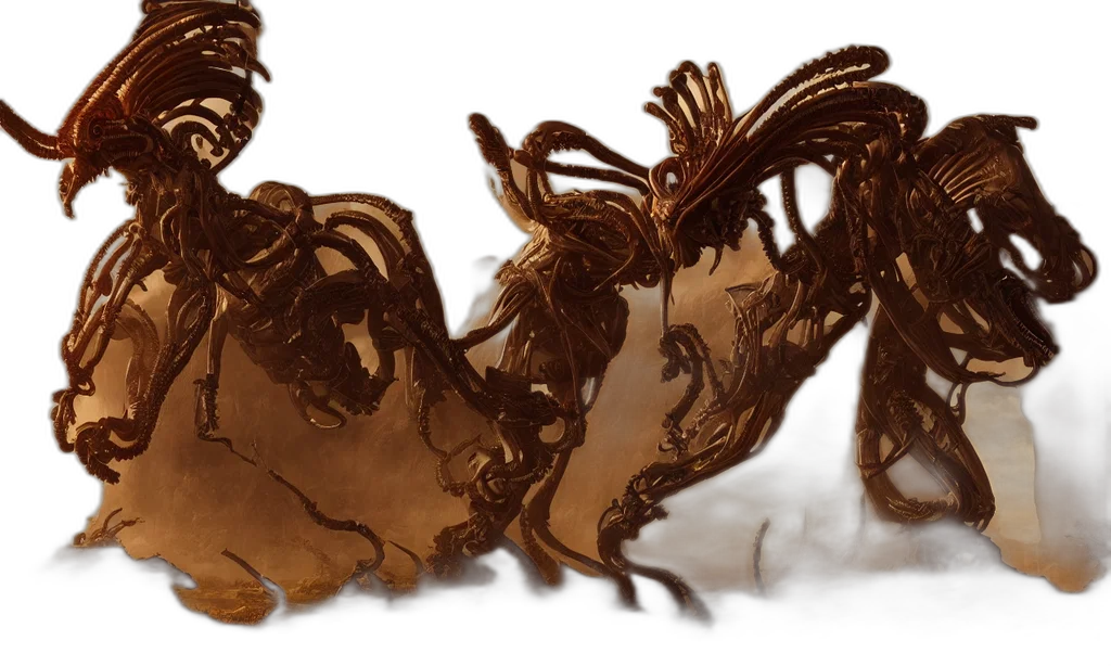 dragon, hair, creature, crown transparent PNG cut-out