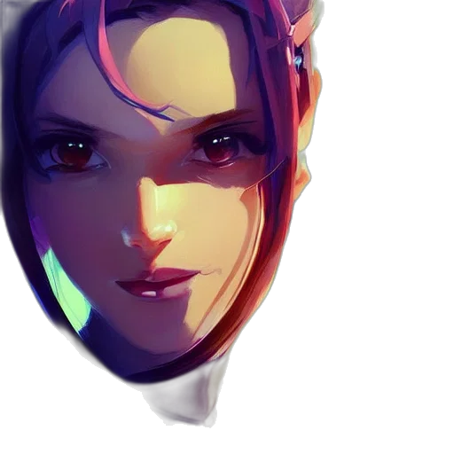face, mask, crown, robot transparent PNG cut-out