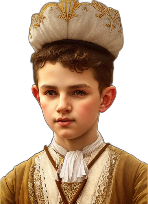 face, crown, hat, staff transparent PNG cut-out