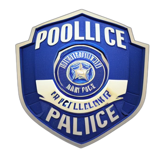portrait, police, logo, uhd transparent PNG cut-out