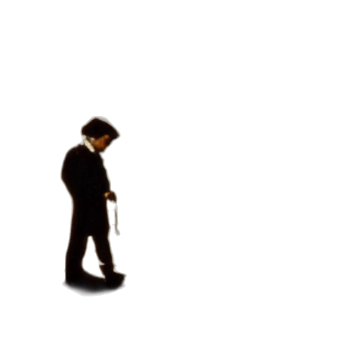 staff, umbrella, hat, jacket transparent PNG cut-out