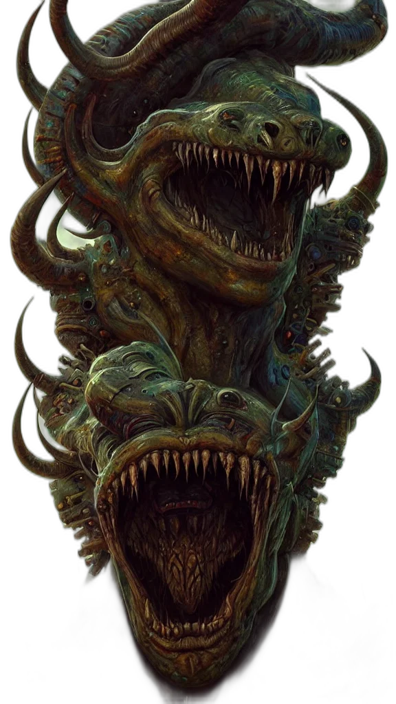dragon, creature, mask, face transparent PNG cut-out