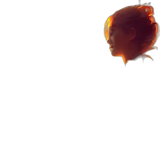creature, face, hair, dragon transparent PNG cut-out
