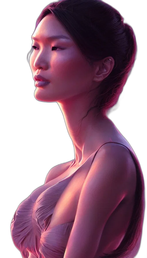 face, dress, jewelry, crown transparent PNG cut-out