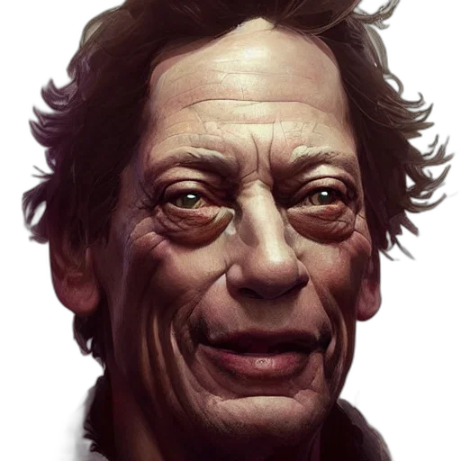 face, mask, creature, staff transparent PNG cut-out