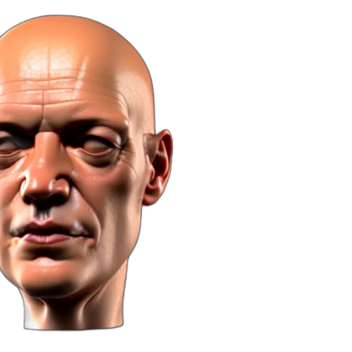 face, mask, robot, creature transparent PNG cut-out