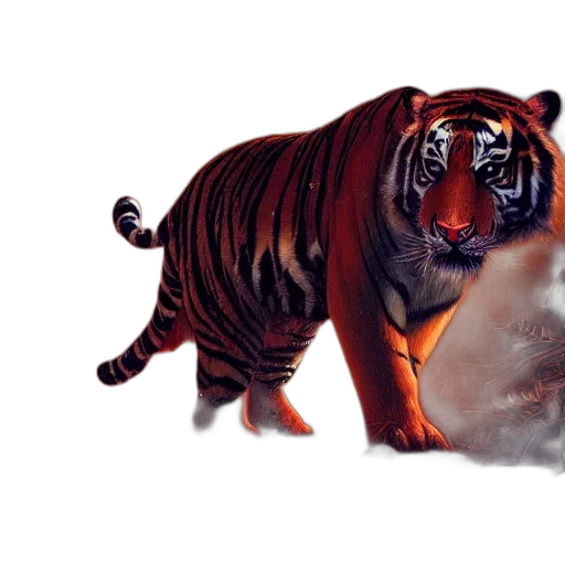 animal, creature, concept art, 3d render transparent PNG cut-out