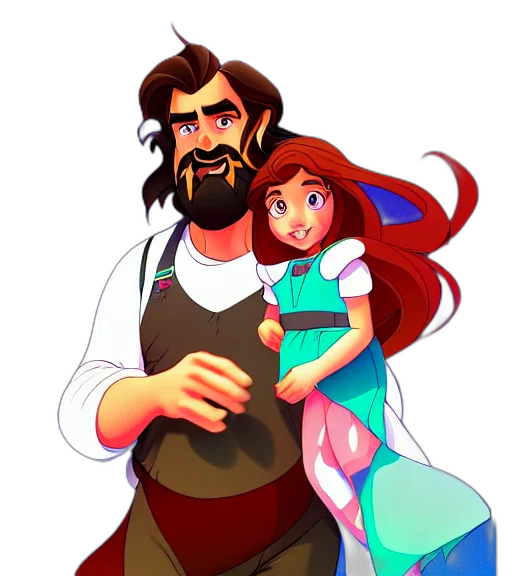 concept art, cartoon, fantasy art, pixel art transparent PNG cut-out