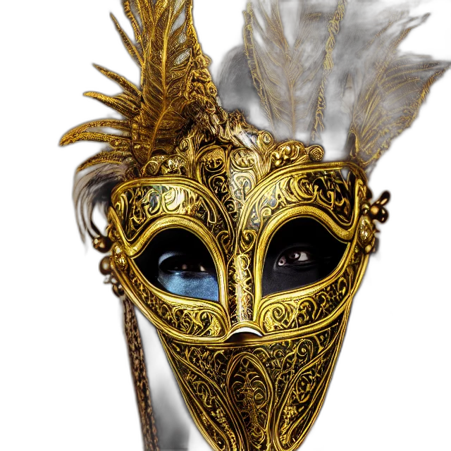 mask, crown, staff, jewelry transparent PNG cut-out