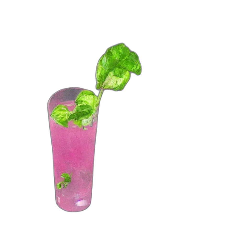 bottle, food, staff, flower transparent PNG cut-out