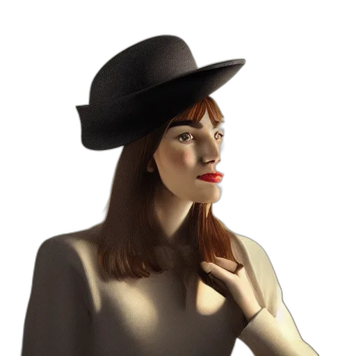hat, face, crown, staff transparent PNG cut-out