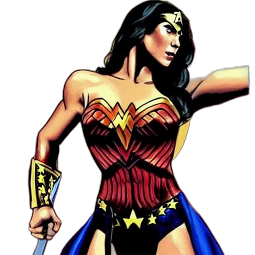 comic book art, concept art, cartoon, fantasy art transparent PNG cut-out