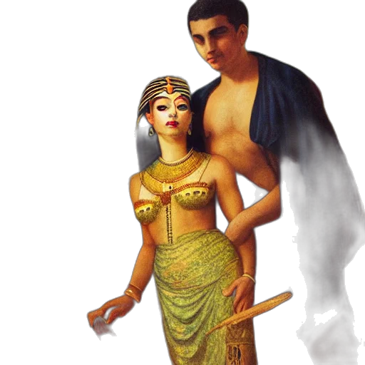 fantasy art, concept art, oil painting, night transparent PNG cut-out