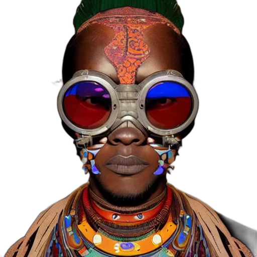 mask, face, jewelry, robot transparent PNG cut-out
