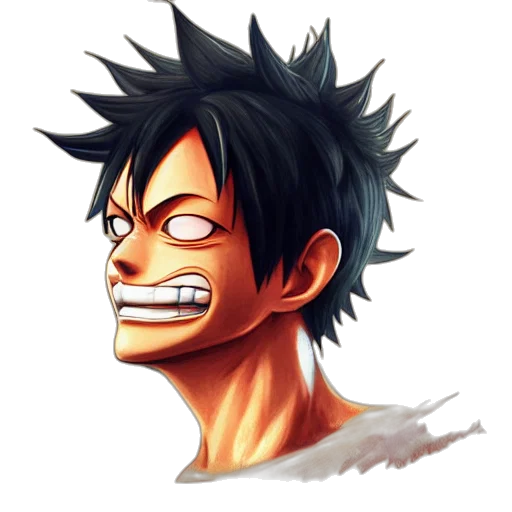 face, mask, anime, 3d render transparent PNG cut-out