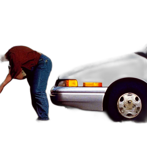 car, weapon, staff, shoes transparent PNG cut-out