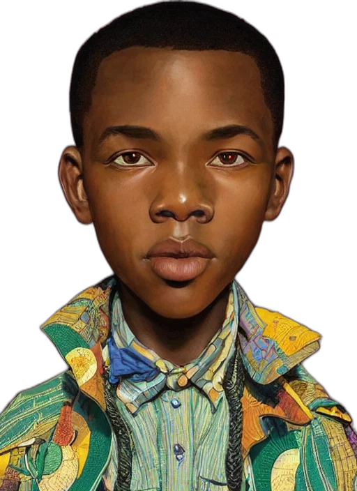 face, jacket, photorealistic, concept art transparent PNG cut-out