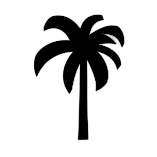 staff, umbrella, tree, hat transparent PNG cut-out