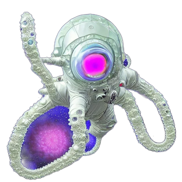 creature, robot, staff, weapon transparent PNG cut-out