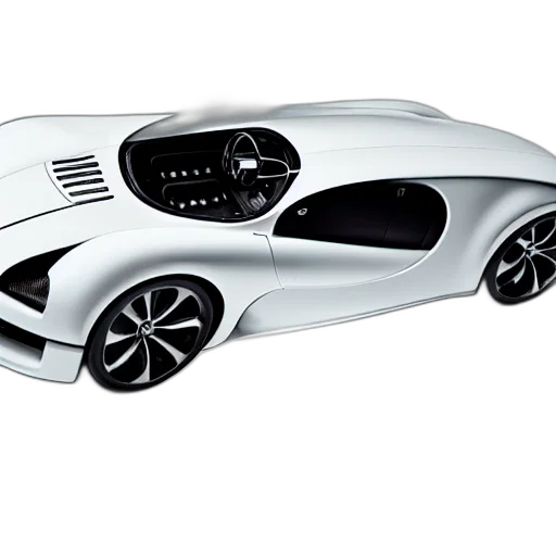 car, 3d render, concept art, photorealistic transparent PNG cut-out