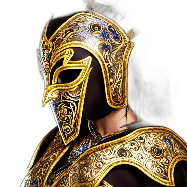 mask, sword, face, crown transparent PNG cut-out