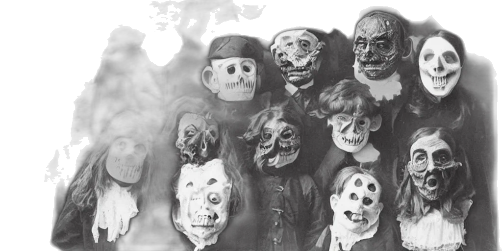 mask, concept art, victorians, wearing transparent PNG cut-out