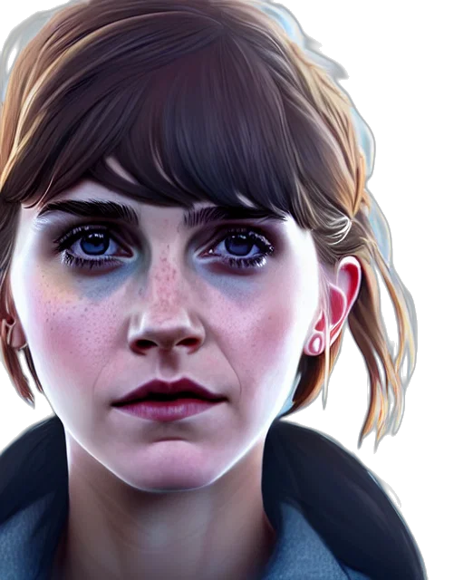 face, photorealistic, concept art, fantasy art transparent PNG cut-out