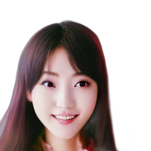 face, robot, hair, photorealistic transparent PNG cut-out