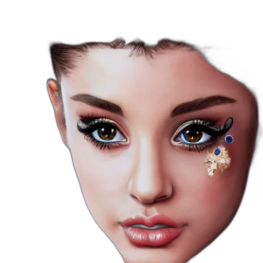 face, jewelry, crown, mask transparent PNG cut-out