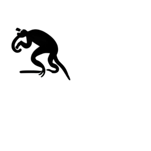 animal, creature, dragon, staff transparent PNG cut-out