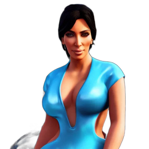 dress, jewelry, 3d render, fantasy art transparent PNG cut-out