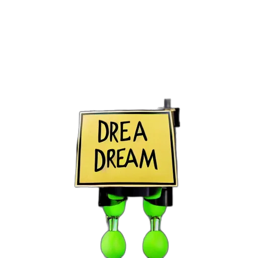 robot, staff, 3d render, concept art transparent PNG cut-out