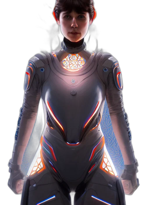 robot, dress, jewelry, jacket transparent PNG cut-out