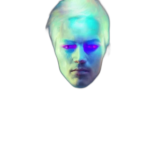 face, mask, creature, robot transparent PNG cut-out
