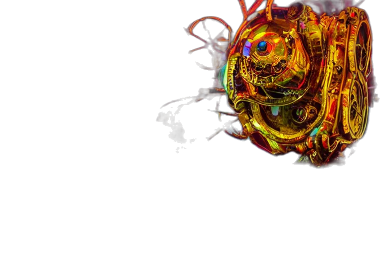 mask, dragon, weapon, robot transparent PNG cut-out