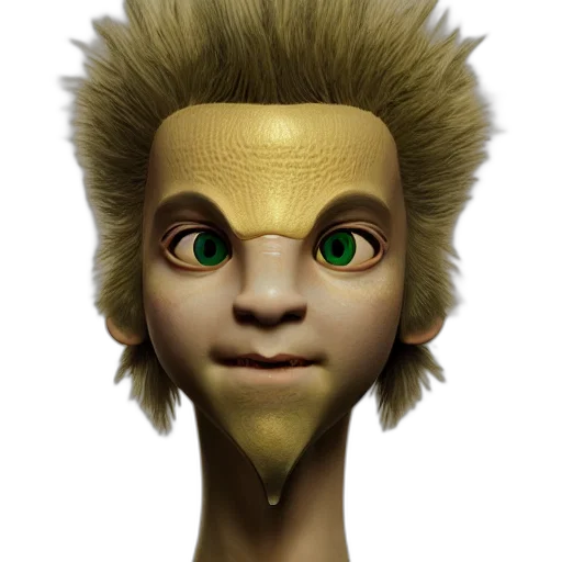 mask, face, hair, staff transparent PNG cut-out