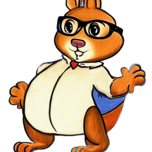 animal, staff, creature, cartoon transparent PNG cut-out