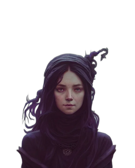 face, crown, mask, dress transparent PNG cut-out