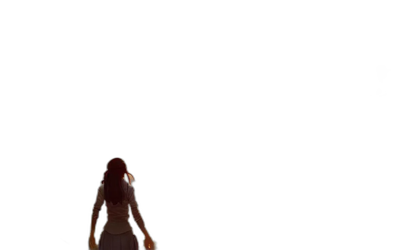 dress, staff, creature, robot transparent PNG cut-out