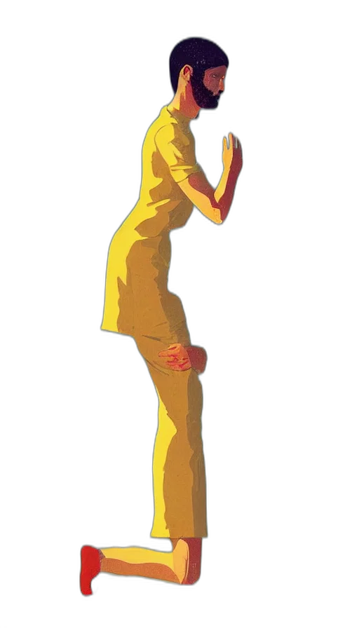 dress, staff, robot, mask transparent PNG cut-out