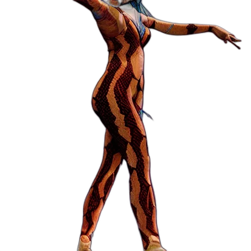 dress, creature, animal, hair transparent PNG cut-out