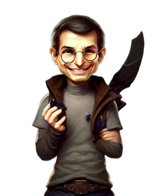 staff, weapon, face, cartoon transparent PNG cut-out