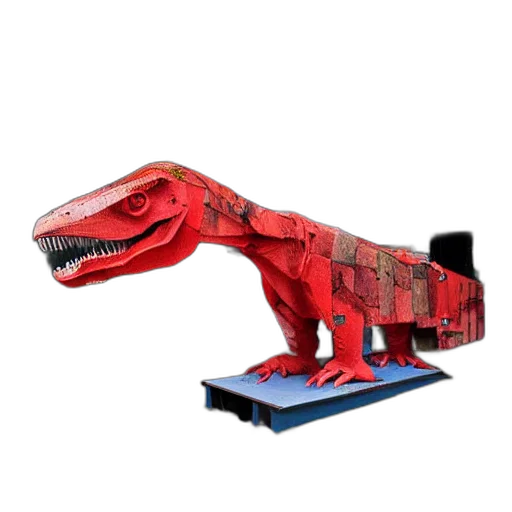 dragon, animal, robot, furniture transparent PNG cut-out